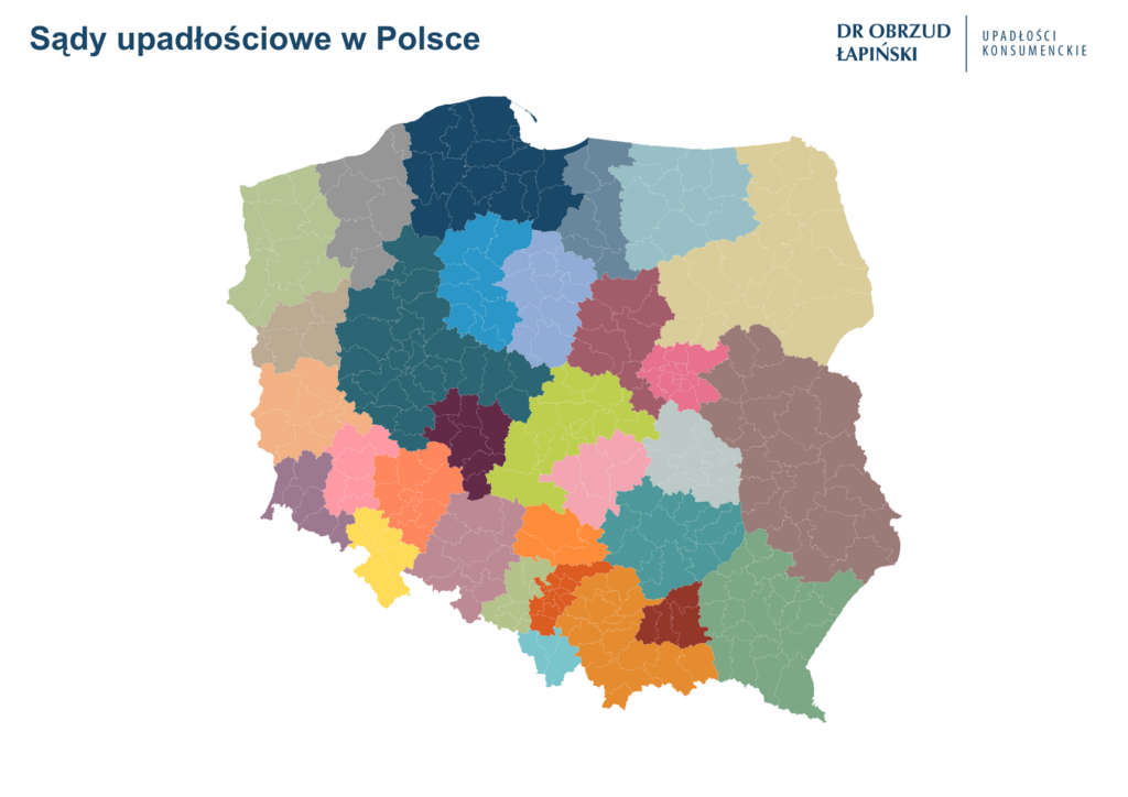 sądy upadłościowe w Polsce